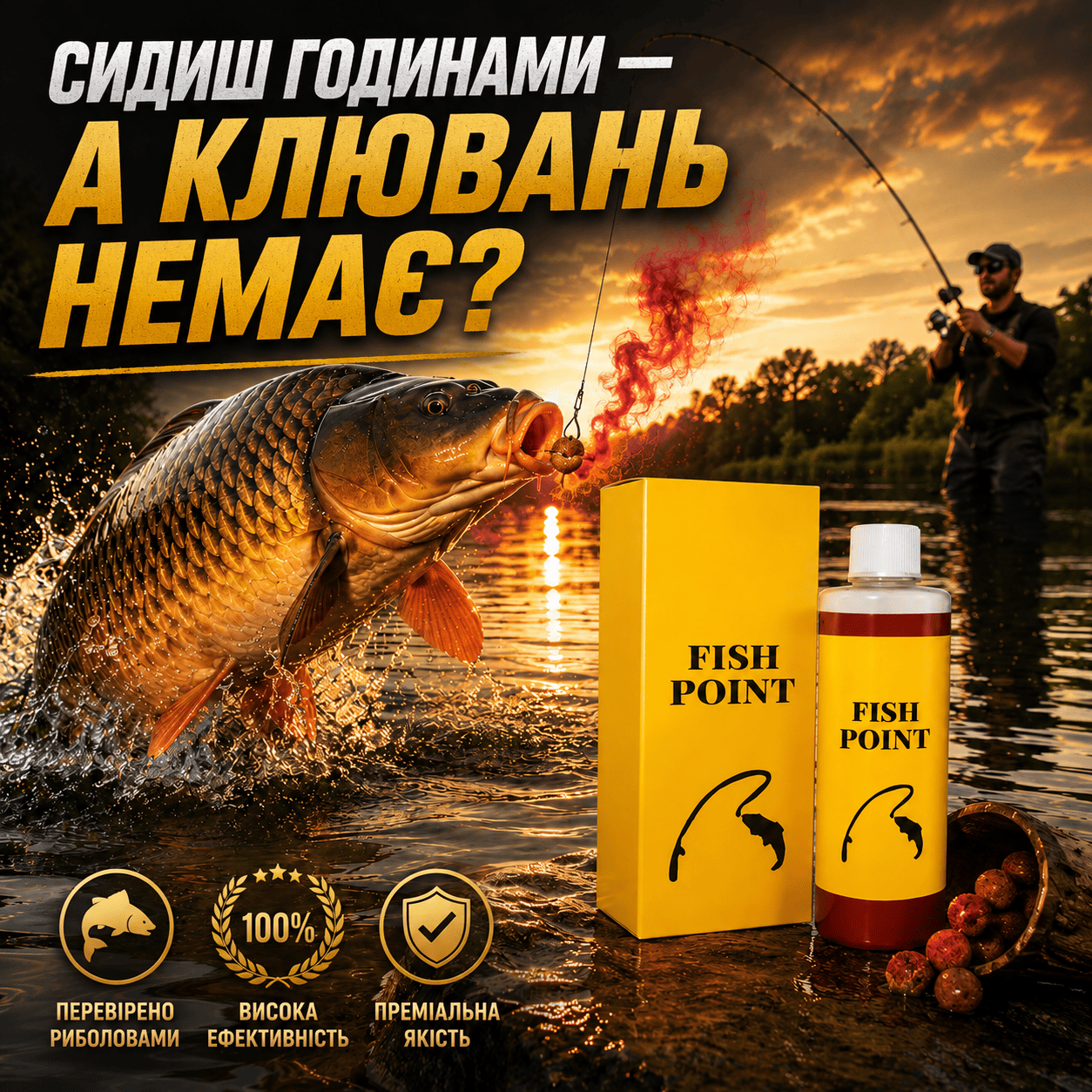 Концентрований риболовний атрактант Red Worm