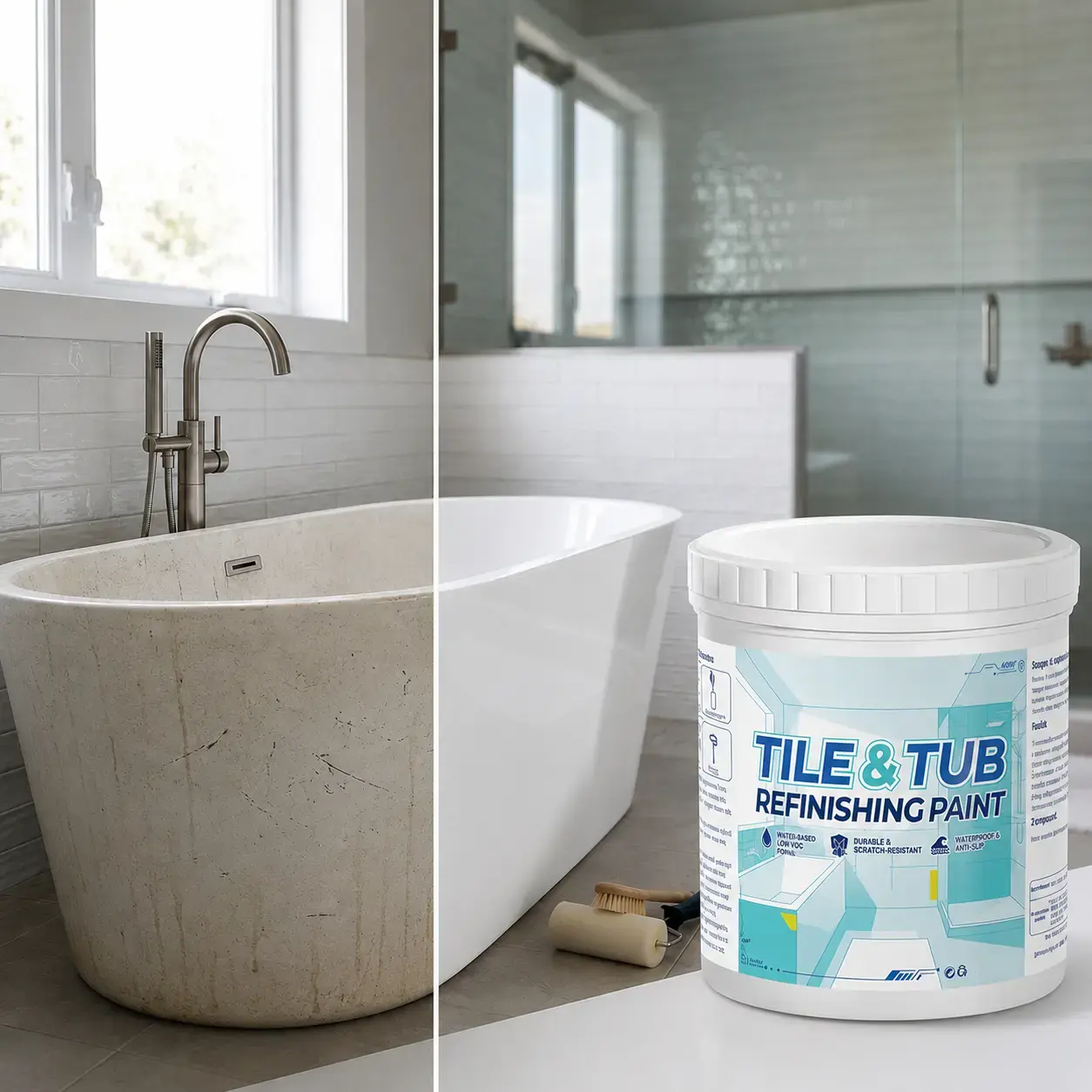 Tile & Tub Refinishing Paint