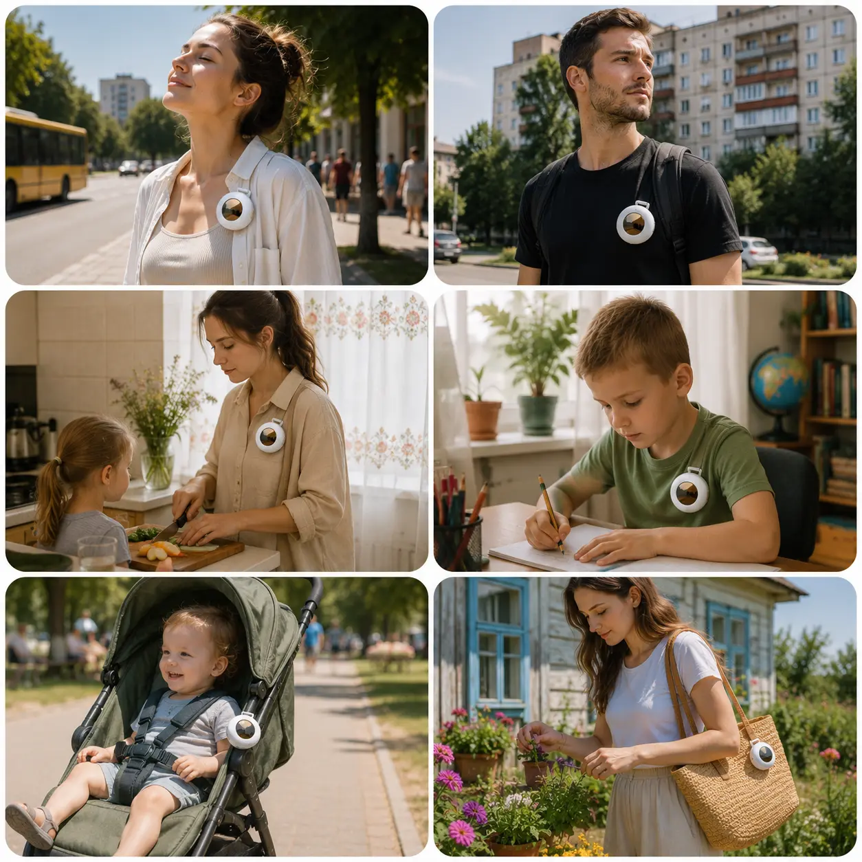 Портативний безлопатевий вентилятор WHIRLWIND